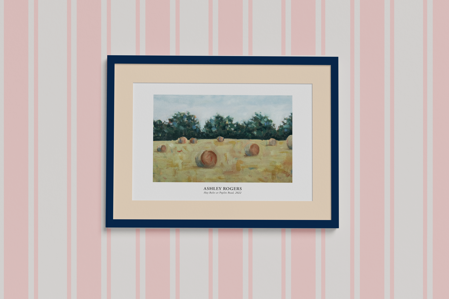 HAY BALES AT POPLIN ROAD